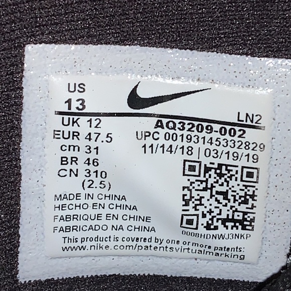 Nike Alpha Menace Football Cleats - Picture 7 of 7